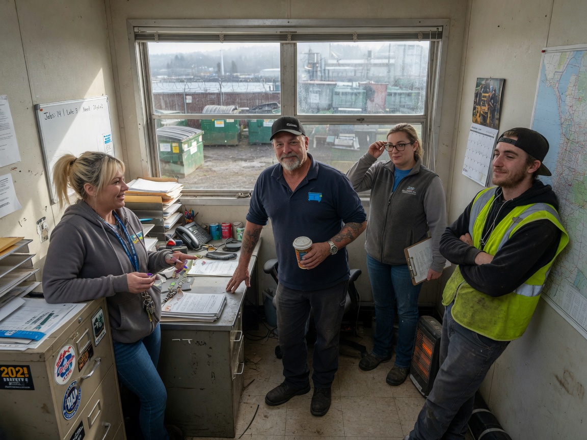 Tacoma Dumpster Rental pros team