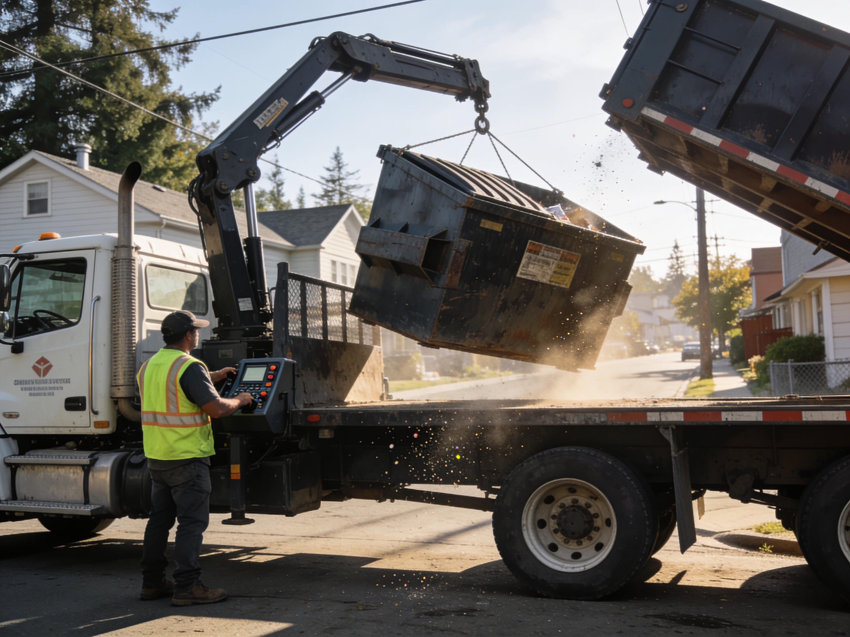 Dumpster Rental work by Tacoma Dumpster Rental pros in Tacoma, WA